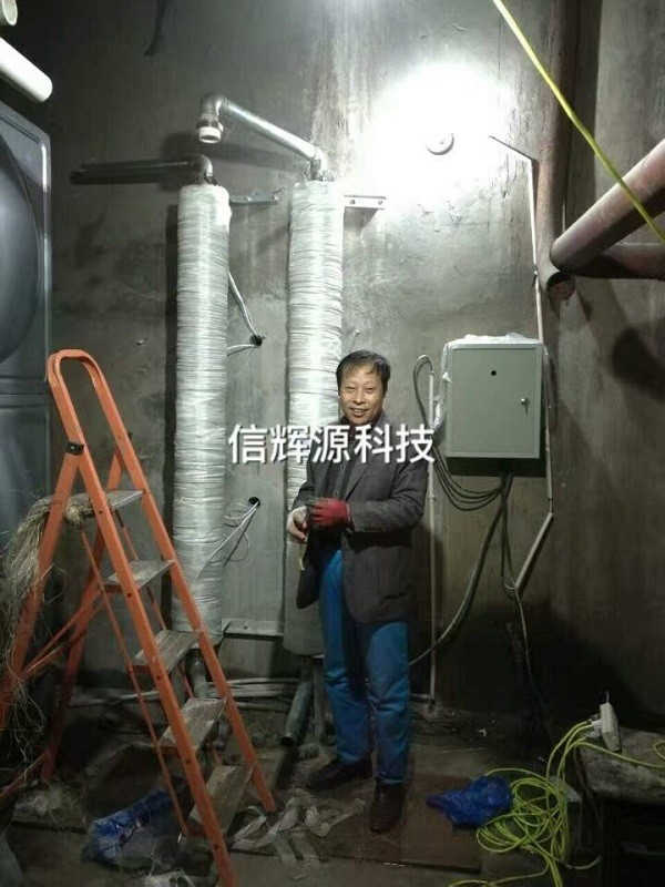 內蒙古某集團電磁熱水爐的成功案例  2臺60Kw